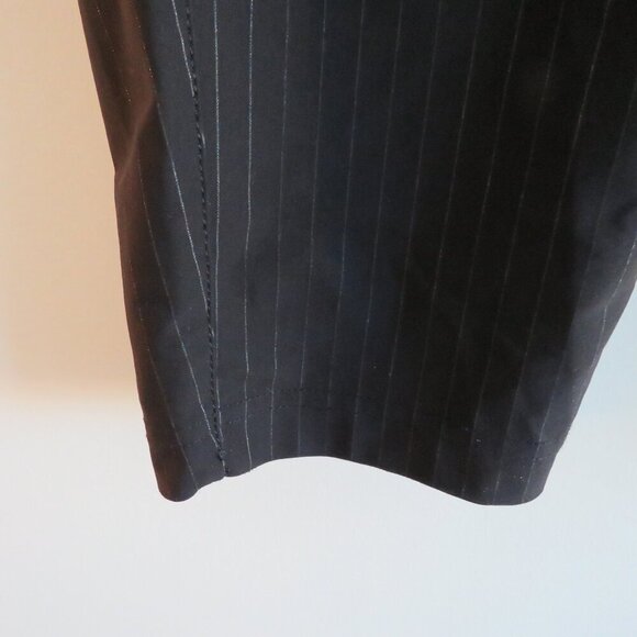 RAFFAELLO ROSSI Candy Pants in Black Pinstripe Travel Lounge Athleisure Sz 14 - Picture 7 of 14